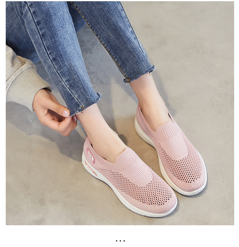 レディース スニーカー 超軽量 メッシュ ナース看護師 着脱簡単 ウォキングトレーニングコンフォート通気性 