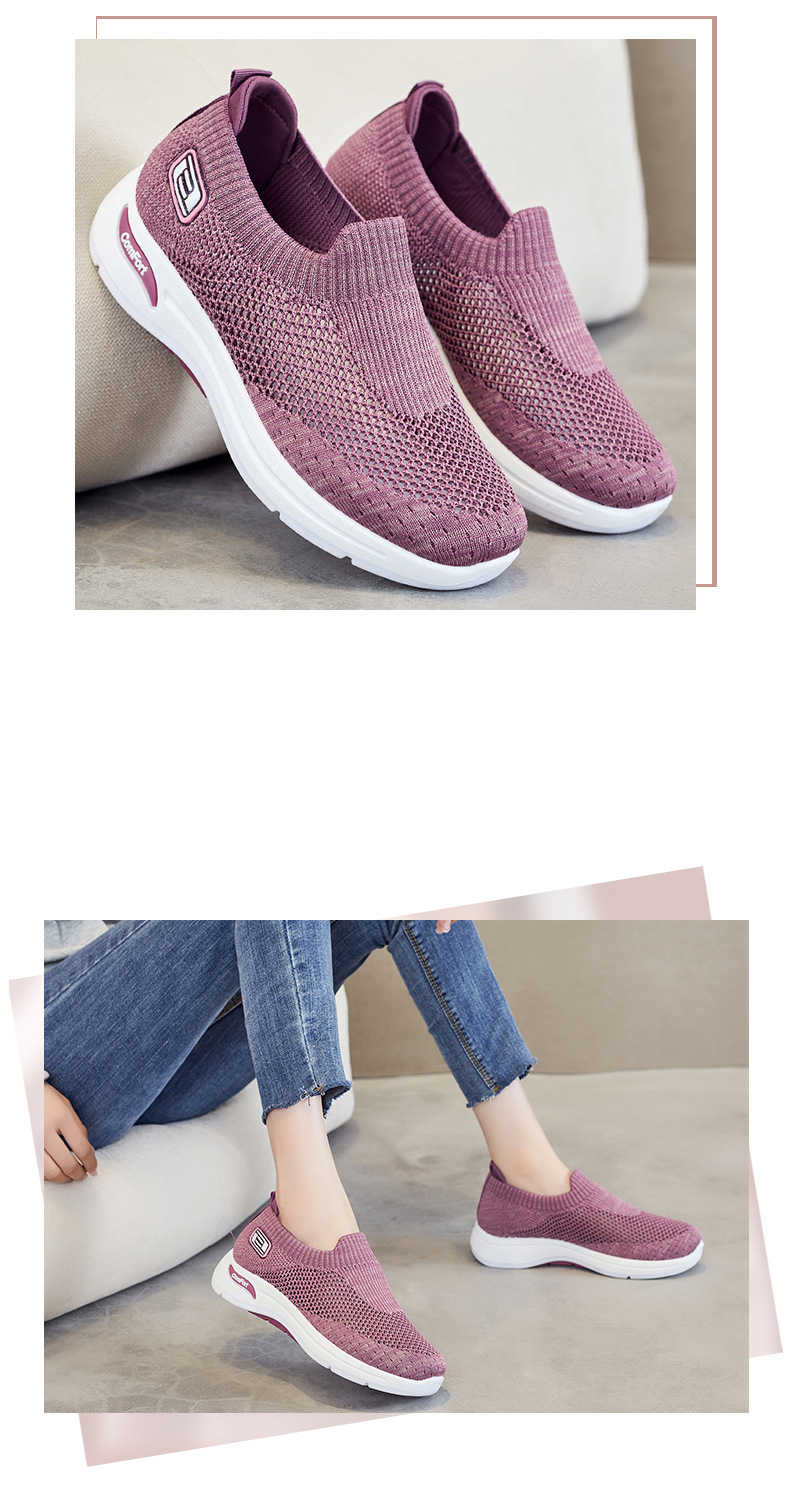 レディース スニーカー 超軽量 メッシュ ナース看護師 着脱簡単 ウォキングトレーニングコンフォート通気性 