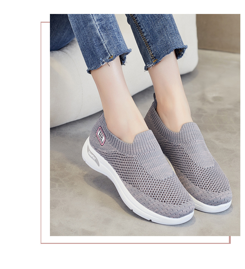 レディース スニーカー 超軽量 メッシュ ナース看護師 着脱簡単 ウォキングトレーニングコンフォート通気性 