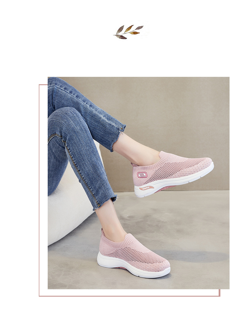 レディース スニーカー 超軽量 メッシュ ナース看護師 着脱簡単 ウォキングトレーニングコンフォート通気性 
