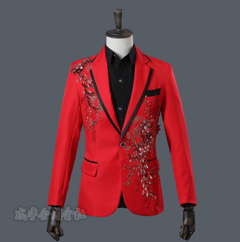 司会者フォーマルスーツ スーツセット 男性 ジャズダンス衣装 ステージ衣装 演出服 パーティー パンツ イベント ジャケット 