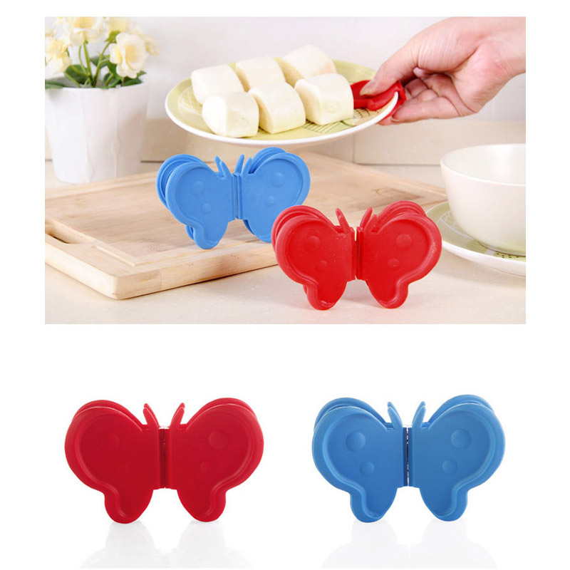 鍋つかみ シリコン 耐熱 鍋料理 電子レンジ オーブンレンジ 便利 マグネット 両手鍋 2個セット蝶型 グリル 