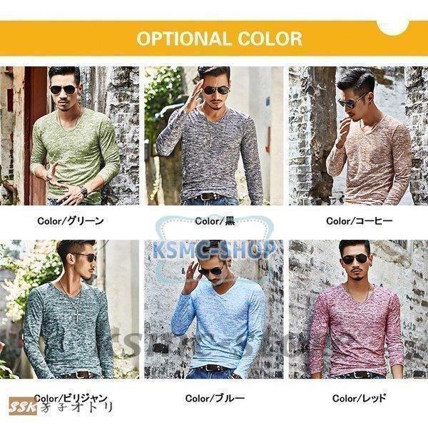 長袖Tシャツ メンズ クルーネック 長袖 カジュアルTシャツ Tシャツ 花柄 細身 カジュアル サマー インナー 夏 お兄系 