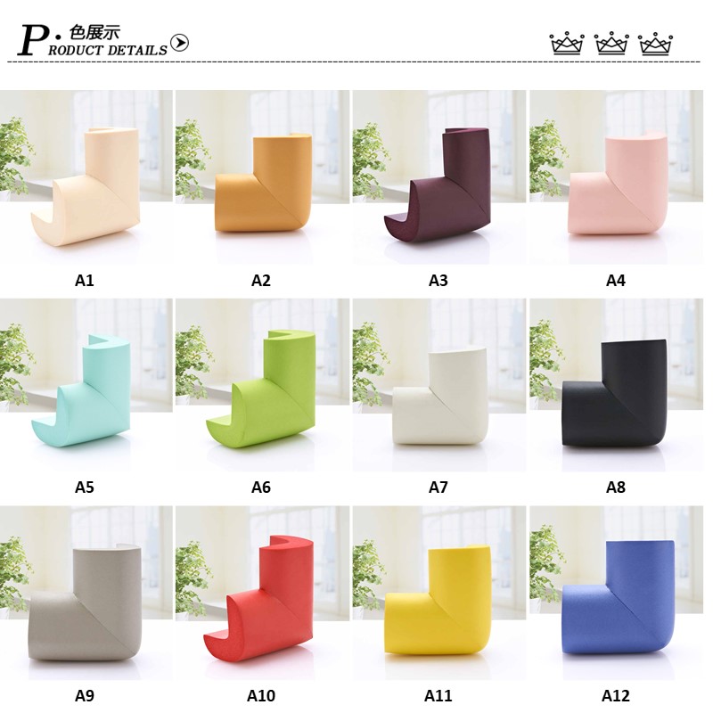 10個セット赤ちゃん ベビー ケガ防止 ケガ予防 机の角 棚 テーブル セーフティーグッズ クリアカラ 家具 エッジ 両面テープ 保護 