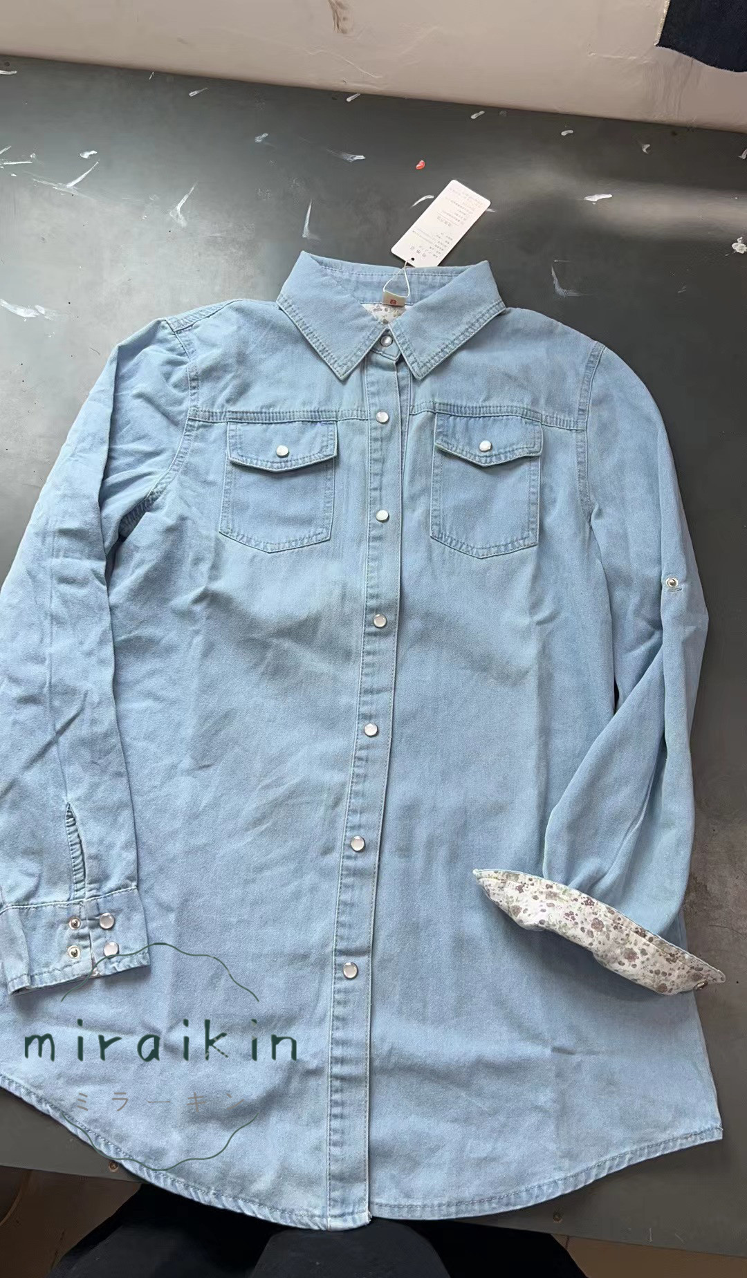 デニムシャツ 送料無料 超。 デニム レディース ヴィンテージ 韓国ファッション 大きいサイズ ジャケット ロング おしゃれ アウター 2023秋新作 長袖 無地 