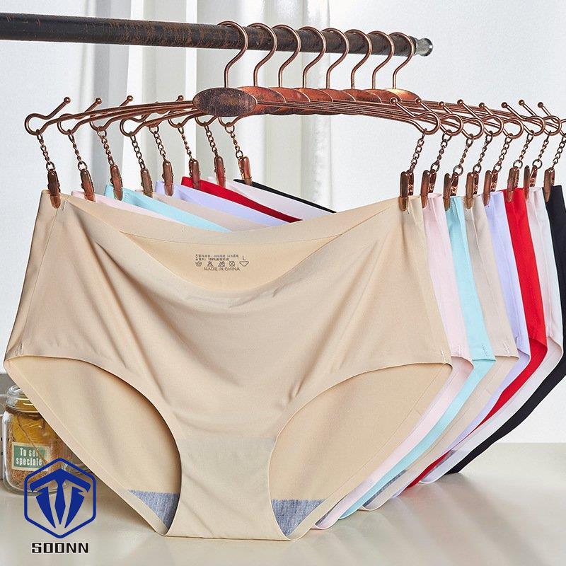 スタンダードショーツ 単品 レディース インナー 女性下着 シームレス パ 単色 無地 シンプル 大きいサイズ有 響きにくい パンティー ひびきにくい 