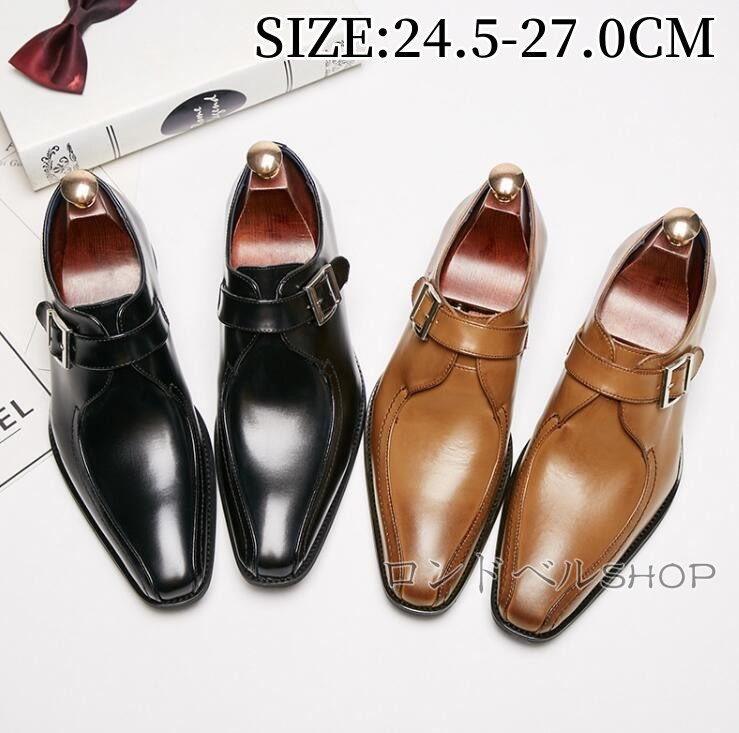 ビジネスメンズ 。 革靴 ストレートチップ 内羽根 幅広 父の日 紐なし 結婚式 身長UP スリッポン ヒール3CM プレゼント 仕事靴 紳士靴 