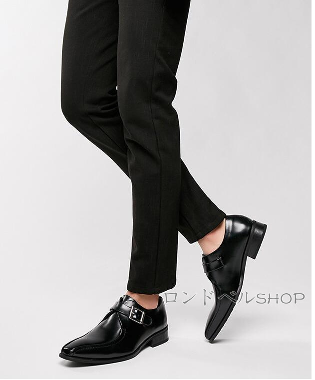ビジネスメンズ 。 革靴 ストレートチップ 内羽根 幅広 父の日 紐なし 結婚式 身長UP スリッポン ヒール3CM プレゼント 仕事靴 紳士靴 