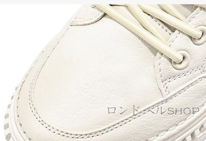 メンズ スニーカー ウォーキング 防水 防滑 厚底スニーカー サイドジッパー付き 快適 立ち仕事 履きやすい 通勤 カジュアル軽量 運動靴 通学 