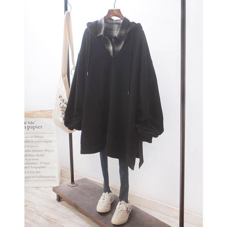 フード付き Vネック ゆったり シンプル カジュアル レディース トップス 