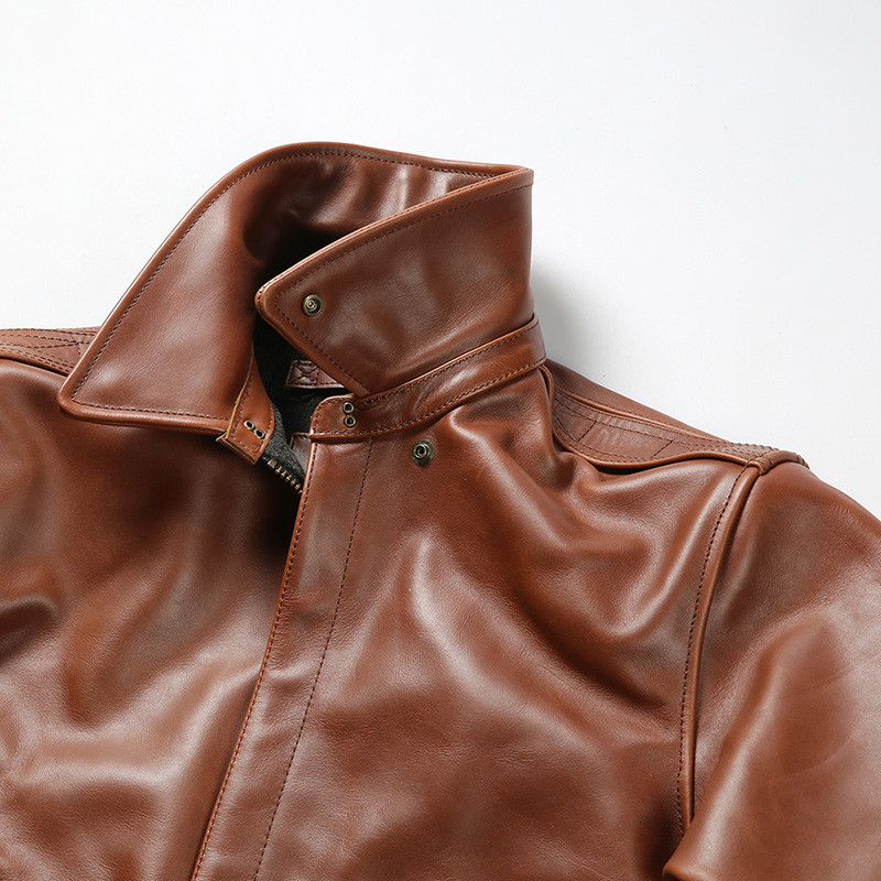 レザージャケット バイクジャケット ジャンパー 。 牛革 ライダース カジュアル メンズ ファッション 