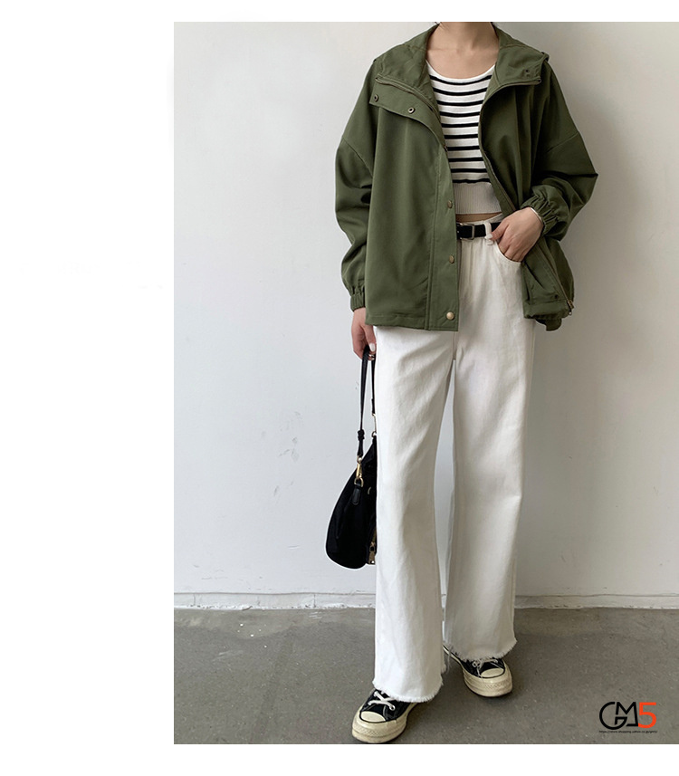 モッズコート レディース 秋服 ミリタリーコート 大きいサイズ Aライン ミドル丈 ジャケット ショート丈ジャケット 体型カバ 無地 