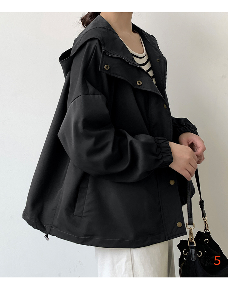 モッズコート レディース 秋服 ミリタリーコート 大きいサイズ Aライン ミドル丈 ジャケット ショート丈ジャケット 体型カバ 無地 