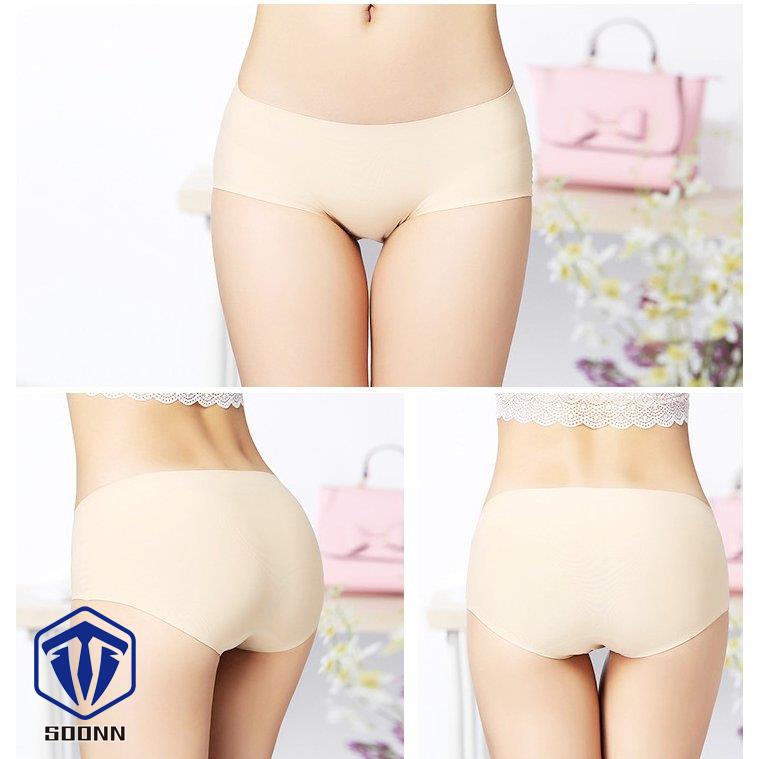 シームレスショーツ シームレス スタンダード レディース パンツ パンティー 単品 響かない インナー 縫い目なし ストレスフ ひびかない 無縫製 