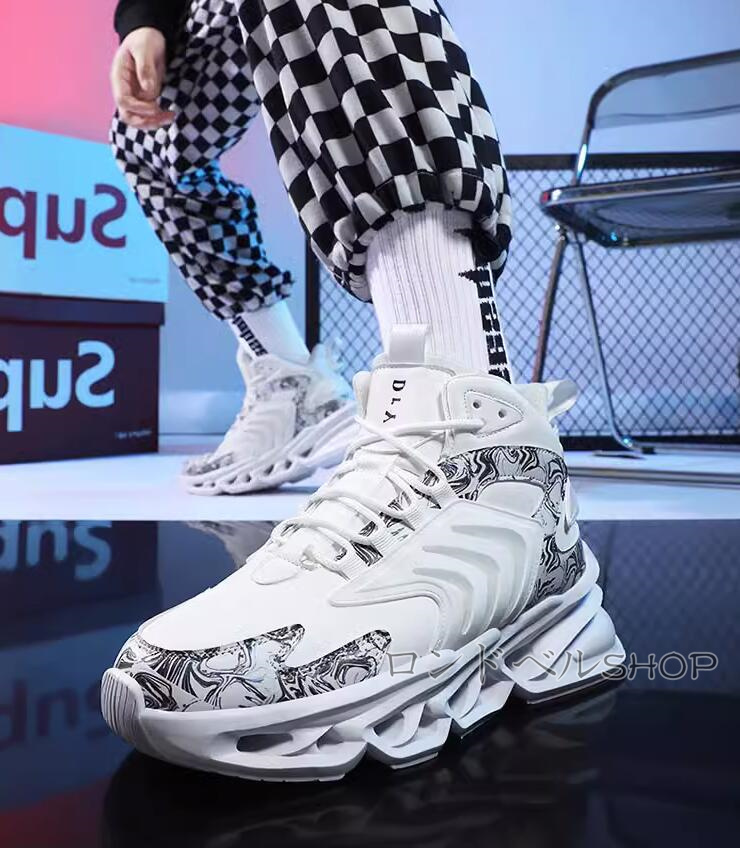 カット スニーカー メンズ 運動靴 通学 軽い シークレット 10CM身長UP ランニング スポーツ 6 厚底 カジュアル 8 