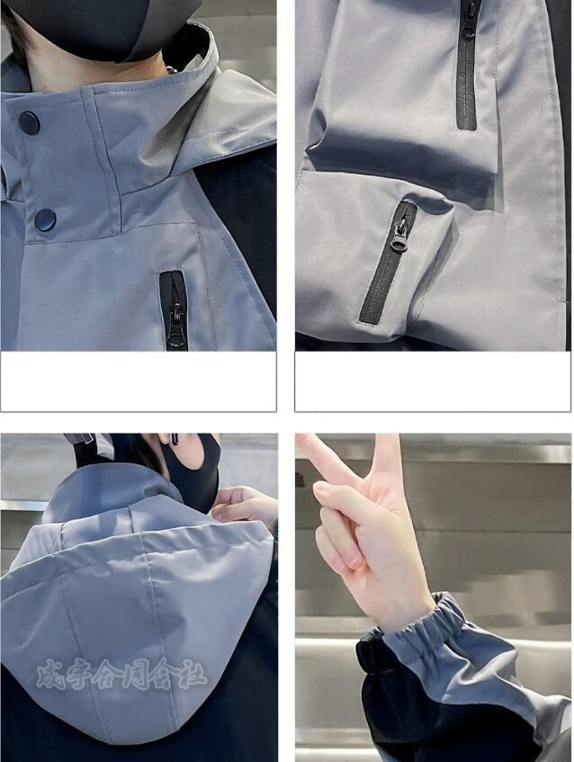 子供服 ウィンドブレーカー キッズ 女の子 ジップアップマウンテン長袖ジャケット ブルゾンジャンパー お出かけ ジュニア 女児 