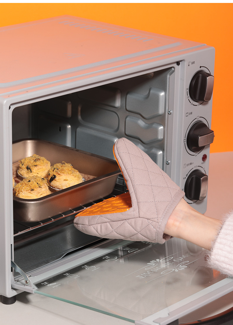 鍋つかみ 鍋敷き ミトン シリコン 耐熱 シリコン 高温対応 洗える 耐熱鍋敷き 鍋つかみ やけど防止 なべつかみ キルト 