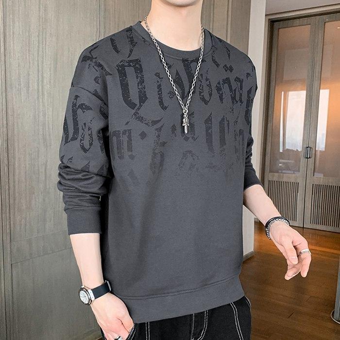 トレーナー Tシャツ トップス 長袖 カットソー メンズ シンプル クルーネック おしゃれ 丸首 カジュアル お洒落 長袖Tシャツ 