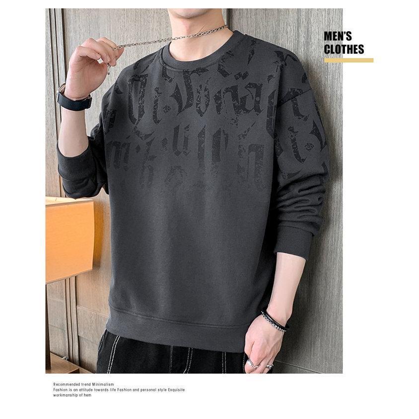 トレーナー Tシャツ トップス 長袖 カットソー メンズ シンプル クルーネック おしゃれ 丸首 カジュアル お洒落 長袖Tシャツ 