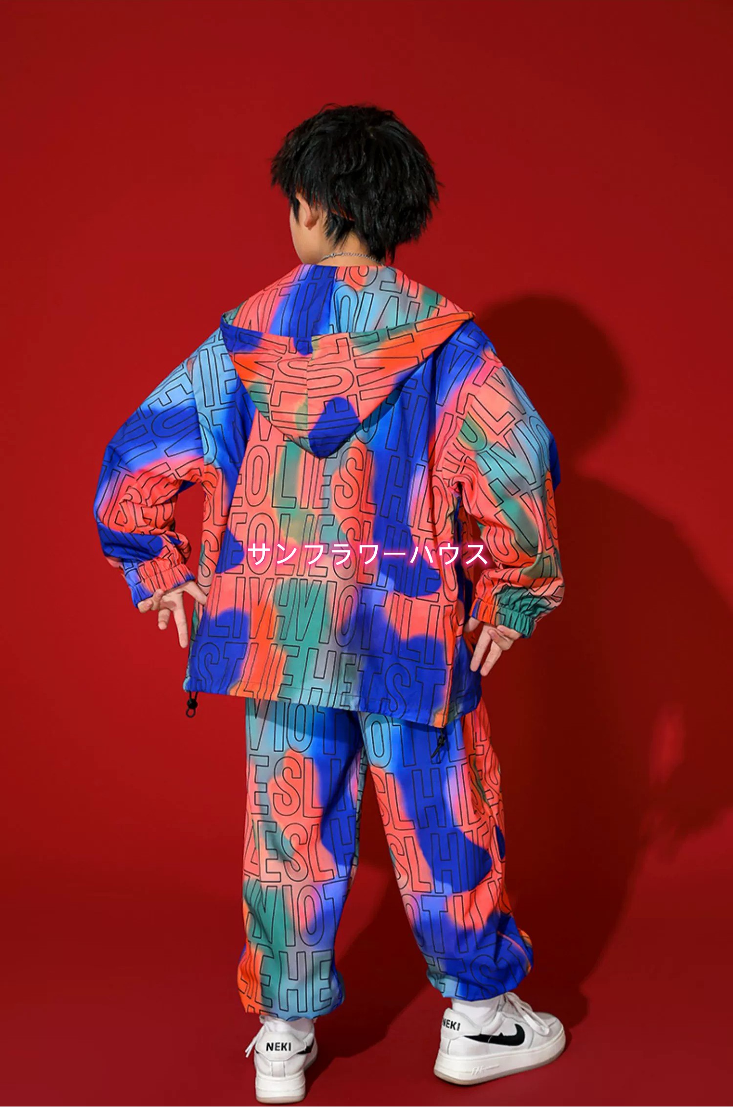 フード付き トップス ジャージセット ダンス衣装 ヒップホップ キッズ ジャズ セットアップ JAZZ 男の子 女の子 HIPHOP K-POP ダンス衣装 子供服 