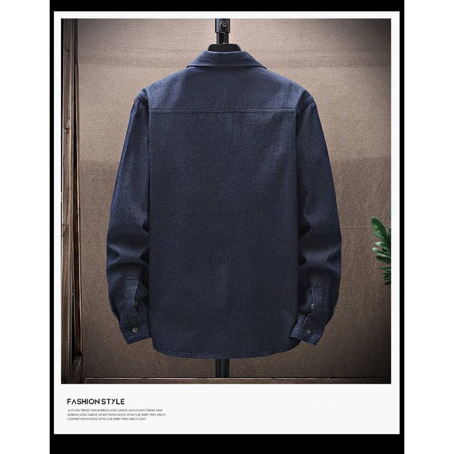 デニムシャツ メンズ ウエスタンシャツ カジュアルシャツ 長袖 シャツ カジュアル 生地 ウォッシュ加工 デニム アウター トップス 