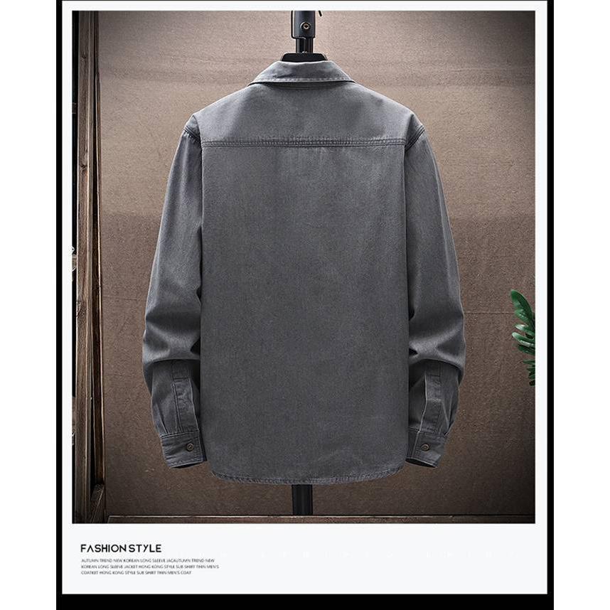 デニムシャツ メンズ ウエスタンシャツ カジュアルシャツ 長袖 シャツ カジュアル 生地 ウォッシュ加工 デニム アウター トップス 