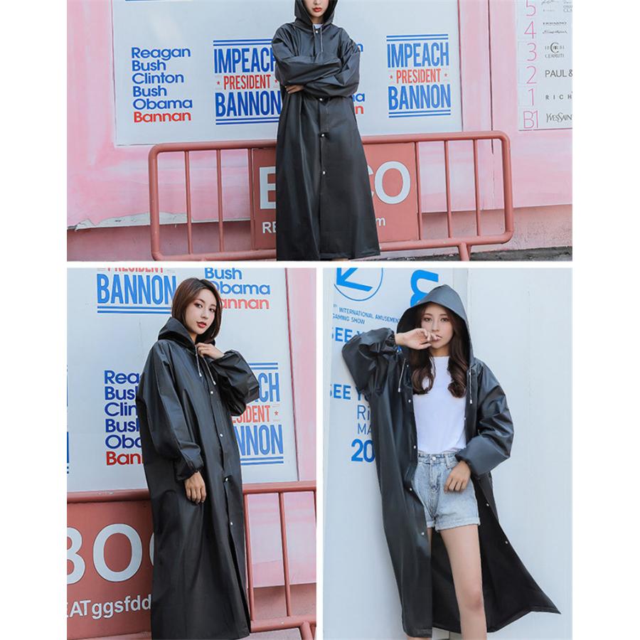 レインコート レディース メンズ 自転車 ロング丈 濡れ防止 雨合羽 レインウエア通学 無地 アウトドア 梅雨対策 シンプル 雨具 男女兼用 通勤 