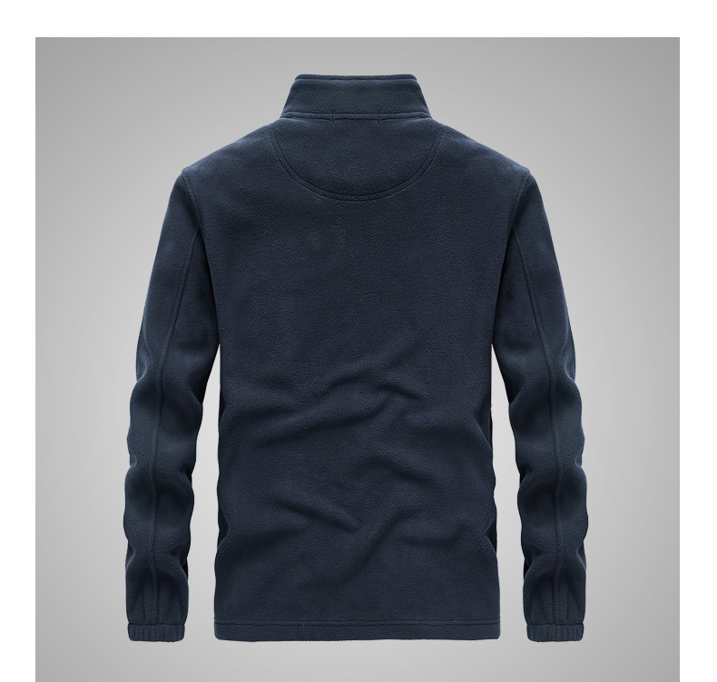 フスジャケット メンズ フス ブルゾン モックネック アウトドア ミリタ風 シンプル 無地 保温 ジップアップ 柔らかい 