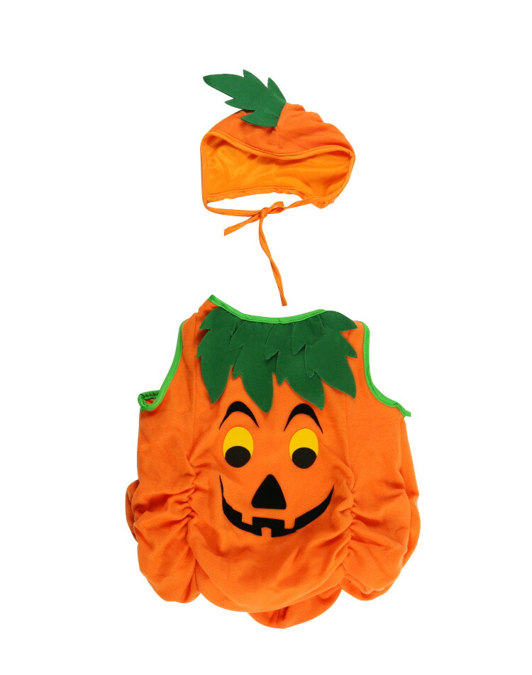 ハロウィン 衣装 子供 かぼちゃ プレ ベビー 子供用 かぼちゃ 女の子 チューム ハロウィン 赤ちゃん カボチャ 。 男の子 ハロウィン仮装 