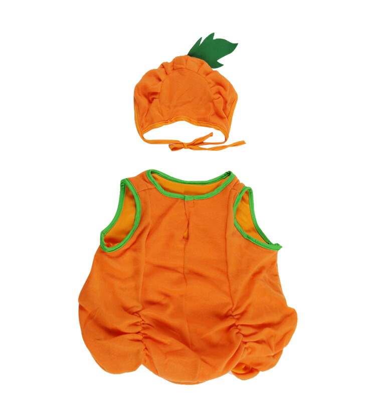 ハロウィン 衣装 子供 かぼちゃ プレ ベビー 子供用 かぼちゃ 女の子 チューム ハロウィン 赤ちゃん カボチャ 。 男の子 ハロウィン仮装 