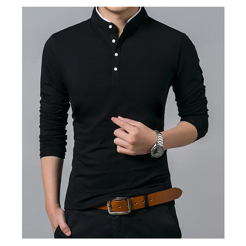 ポロシャツ メンズ 春秋 トップス 長袖 ゴルフ ビジネス 折り襟 オフィス スポーツ 開襟 フォーマル 紳士服 トップス ウェア カジュアル カジュアル おしゃれ 