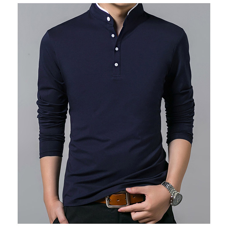 ポロシャツ メンズ 春秋 トップス 長袖 ゴルフ ビジネス 折り襟 オフィス スポーツ 開襟 フォーマル 紳士服 トップス ウェア カジュアル カジュアル おしゃれ 