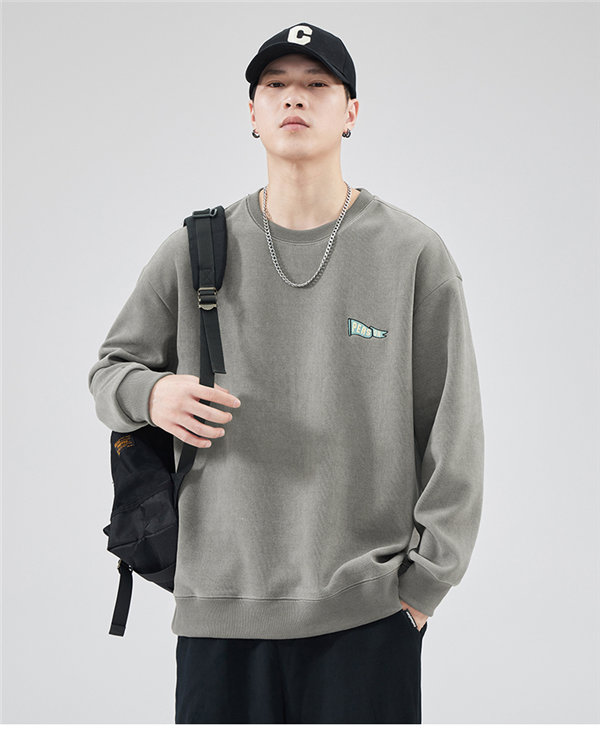 トレーナー メンズ 韓国ファッション トレーナー 大きいサイズ 薄手 送料無料 シンプルトップス 韓国ファッション 春秋 クルーネック 秋服 