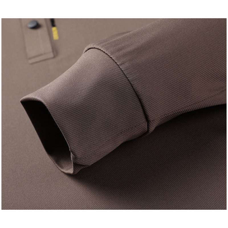 ポロシャツ メンズ 長袖 春秋 ビズポロ スタンドストレッチ カットソー ビジネス トップス オフィス 紳士 ゴルフウェア フォーマルカジュアル 通勤 