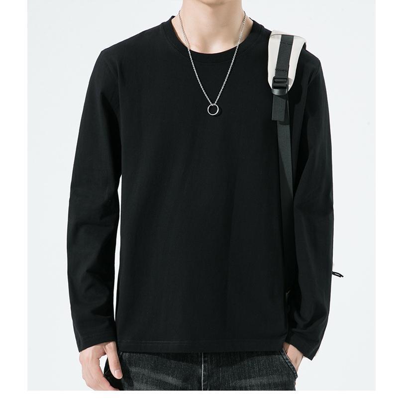 長袖Tシャツ メンズ トップス Tシャツ クルーネック シンプル おしゃれ 秋冬 運動着 おしゃれ カジュアル お洒落 大人 男性秋服 