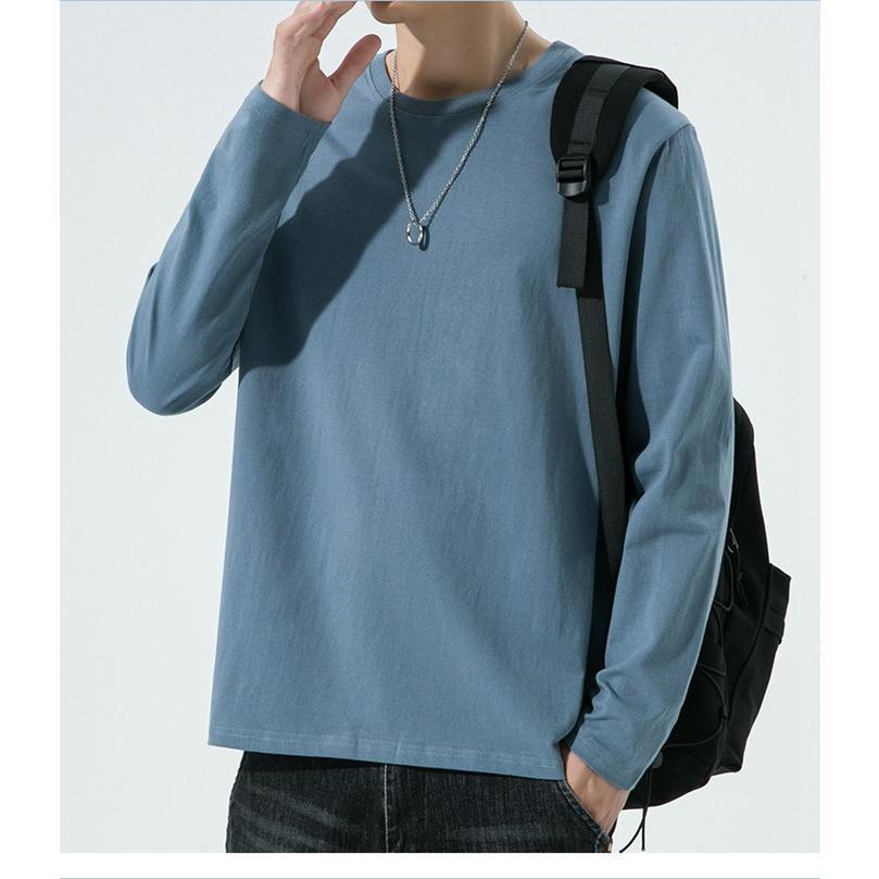 長袖Tシャツ メンズ トップス Tシャツ クルーネック シンプル おしゃれ 秋冬 運動着 おしゃれ カジュアル お洒落 大人 男性秋服 