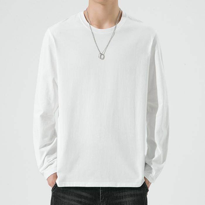 長袖Tシャツ メンズ トップス Tシャツ クルーネック シンプル おしゃれ 秋冬 運動着 おしゃれ カジュアル お洒落 大人 男性秋服 