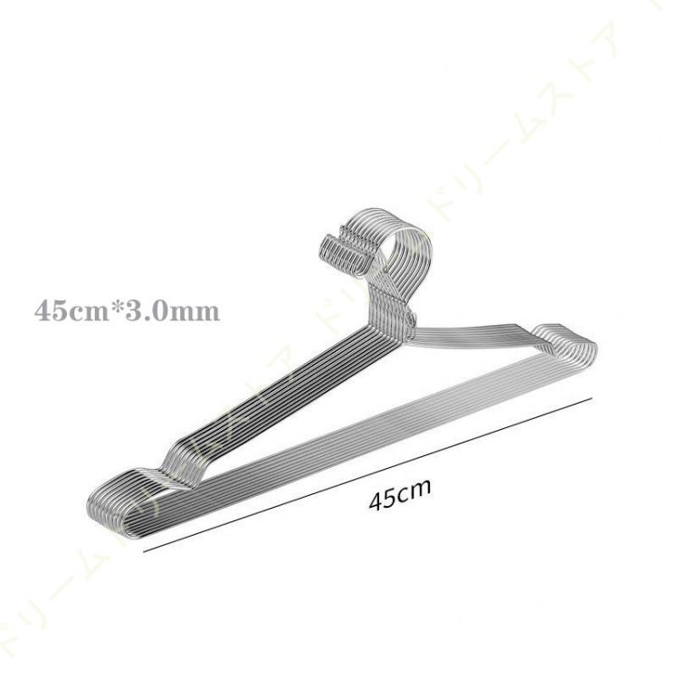 ハンガー ステンレスハンガー 20本組 洗濯 ハンガー すべらない ハンガー 頑丈 スカート シルバー コート 曲がらない 跡がつかない ズボン 錆びにくい ハンガー 