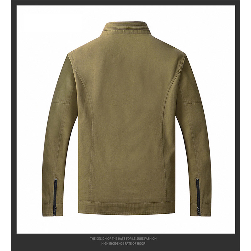 ブルゾン ミリタリージャケット メンズ ジャンパー 春秋 コート 防風 綿 防寒 カジュアルウェア 作業服 トップス ブレザージャケット アウターショート丈 