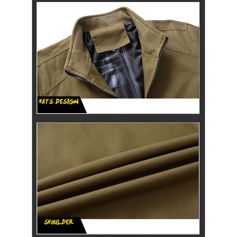 ブルゾン ミリタリージャケット メンズ ジャンパー 春秋 コート 防風 綿 防寒 カジュアルウェア 作業服 トップス ブレザージャケット アウターショート丈 