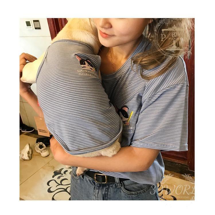 ペットウェア ドッグウエア タンクトップ 飼い主とお揃い ペット用 犬用 ペアルッ 洋服 犬服 カットソー 刺繍 袖なし ボーダー 猫用 ノースリーブ 