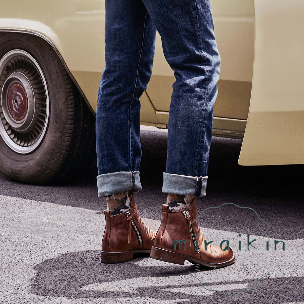 ワークブーツ ショートブーツ メンズ 紳士靴 エンジニア 仕事靴 ビジネス 革靴 おしゃれ 送料無料 チャッカブーツ かっこいい カジュアル サイドジッパー 