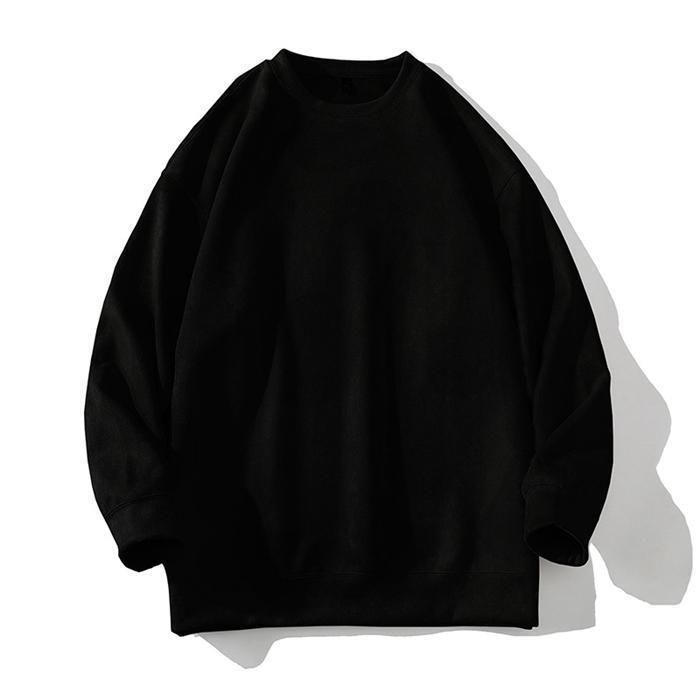 トレーナー メンズ 無地 長袖 スウェットシャツ 丸首 カップルコーデ シンプル 春秋服 トップス ゆったり プルオーバー カジュアル ルームウェア 