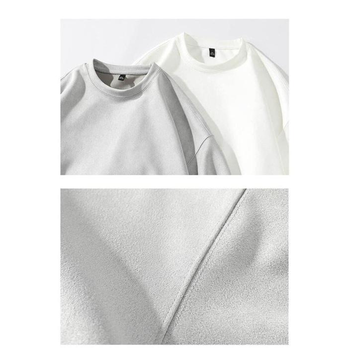 トレーナー メンズ 無地 長袖 スウェットシャツ 丸首 カップルコーデ シンプル 春秋服 トップス ゆったり プルオーバー カジュアル ルームウェア 