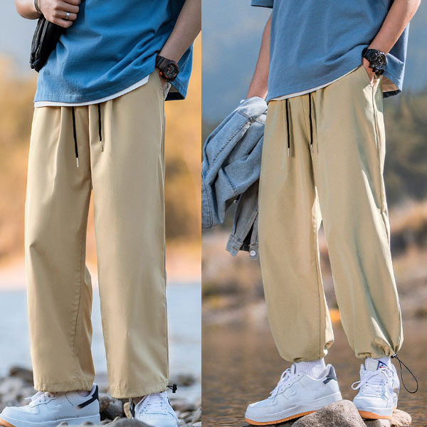 トレッキングパンツ メンズ サルエルパンツ 登山 パンツ 薄手 ズボン アウトドア作業着 作業用 