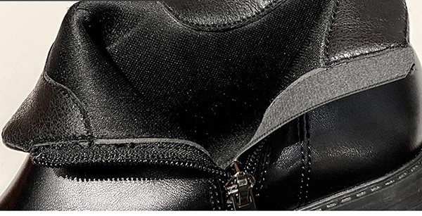 ショートブーツ レディース 歩きやすい 軽量 滑らない サイドジップ 小さいサイズ 黒 防滑 カジュアル 防寒 大きいサイズ 痛くない 