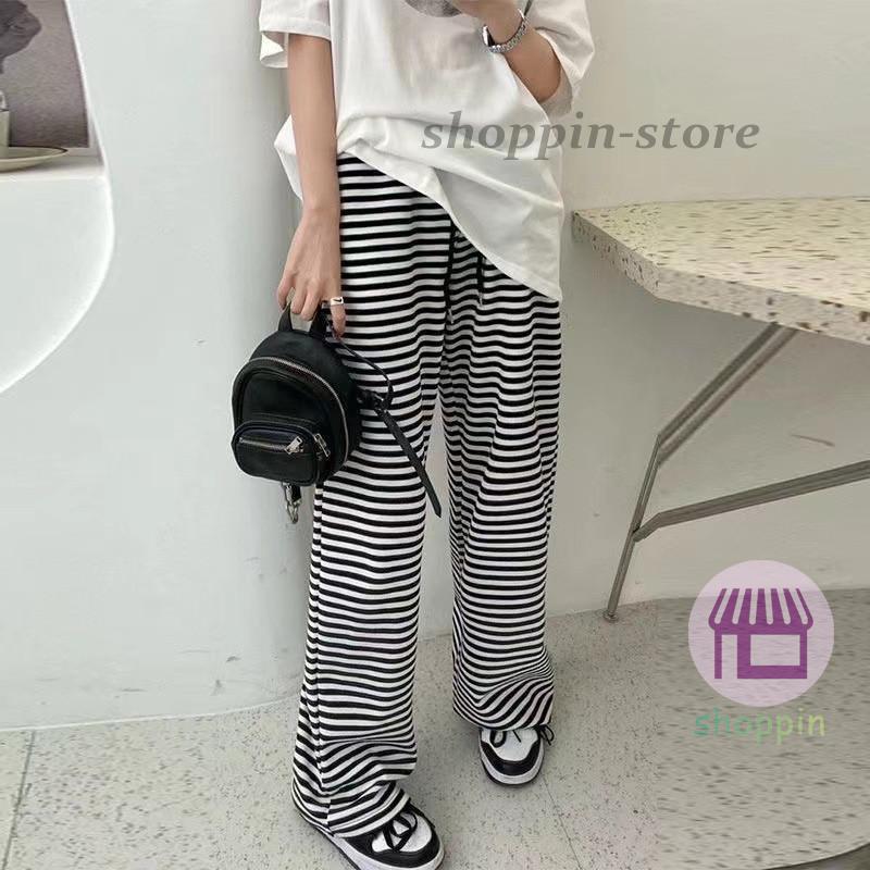 ワイドパンツ レディース ガウチョパンツ ストライプ チェック柄 接触冷感 ゆったり ウエストゴム 春夏 ルームウェア 薄手 イージーパンツ 