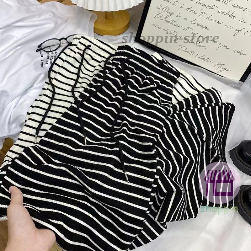 ワイドパンツ レディース ガウチョパンツ ストライプ チェック柄 接触冷感 ゆったり ウエストゴム 春夏 ルームウェア 薄手 イージーパンツ 