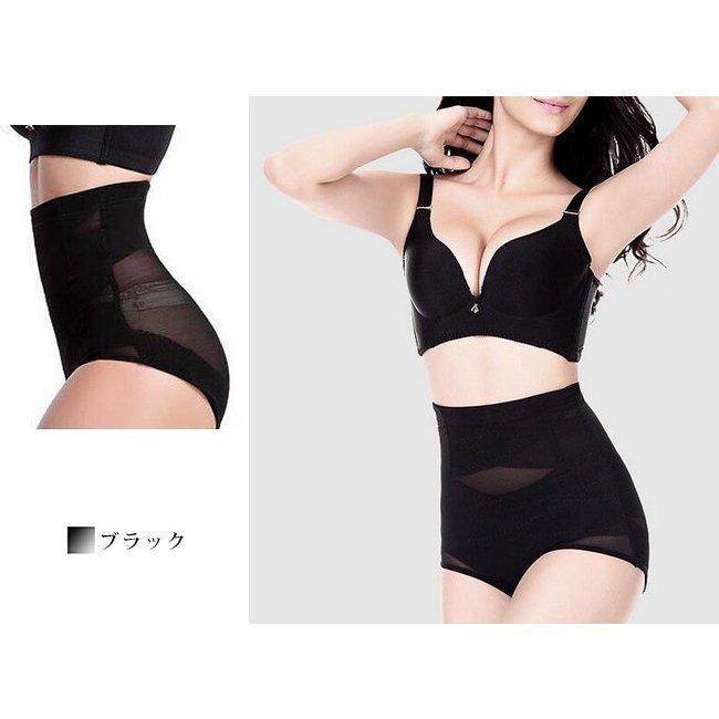 ガードルショーツ 夏用 産後 ハイウエスト ヒップアップ メッシュ サポートショーツ シェイプ 引き締め くびれ ウエスト 補正下着 ぽっこりお腹 