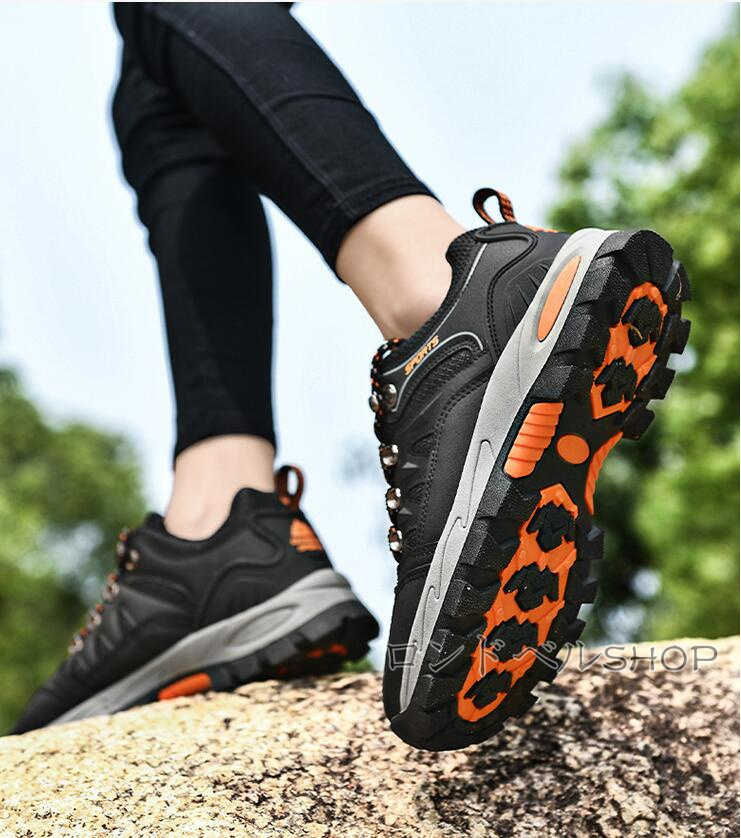 トレッキング登山靴 メンズ スニーカー ローカット 山登り ハイキング 父の日 疲れにくい アウトドア30代40代50代 プレゼント ウォーキング 